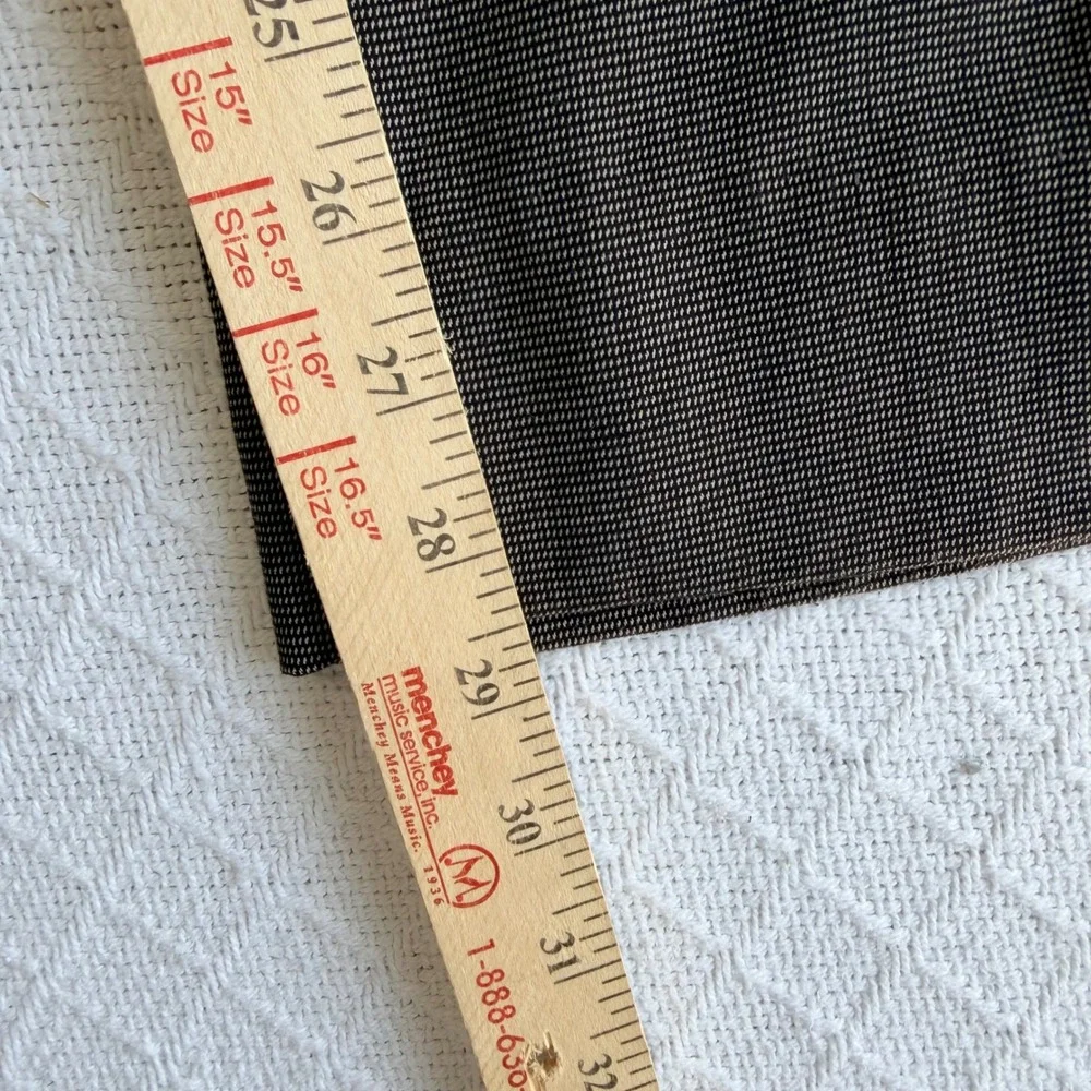 Apt 9 Modern Fit Brown Micro Pattern Dress Pants Trousers Womens Size 4